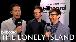Andy Samberg and Lonely Island Interview | Backstage at Latin Music Awards 2016