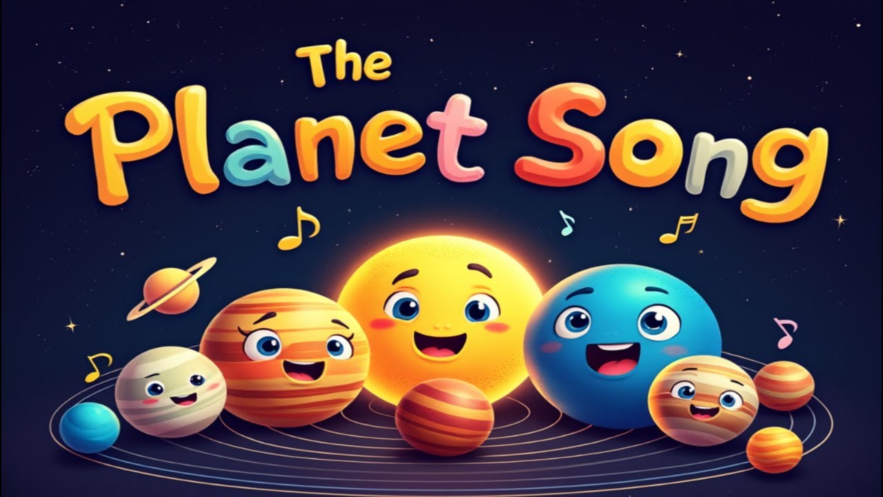 The Planet Song - 8 Planets of the Solar System Song for Kids - YouTube