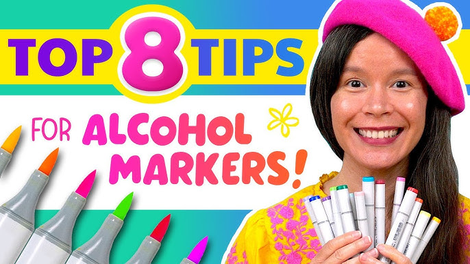 you can't use alcohol markers in a bullet journal” WRONG. let me show you  how 