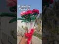 Valentine’s Day special crochet Rose 🌹  on customer demand 🫴  #crochetbymousumi #flowers #diy