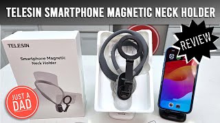 TELESIN Magnetic Neck Holder Unboxing & Review