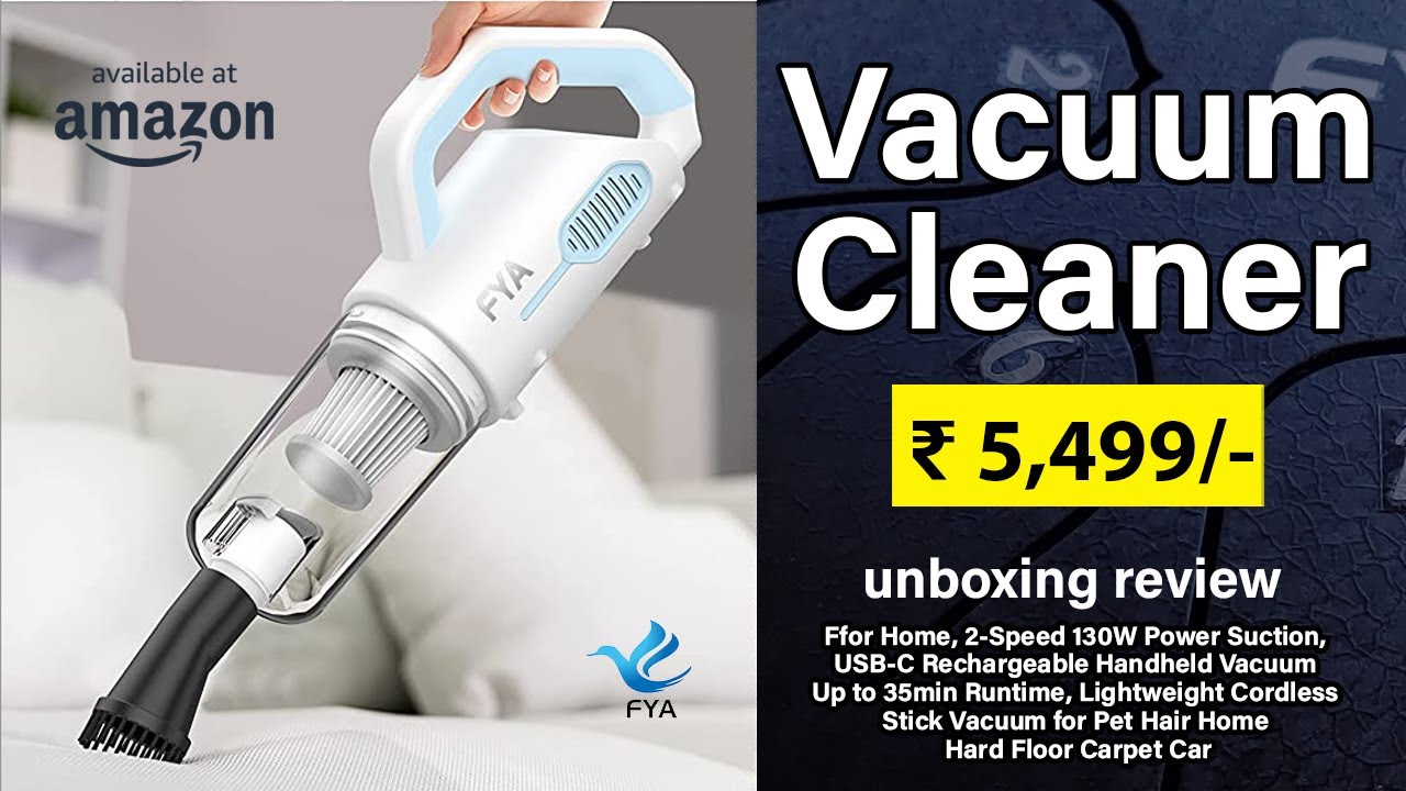 FYA Cordless Vacuum Cleaner for Home Pet / Hair / Car Cleaning 🚗🧹