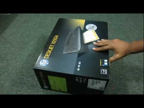 HP DeskJet 1050A Unboxing