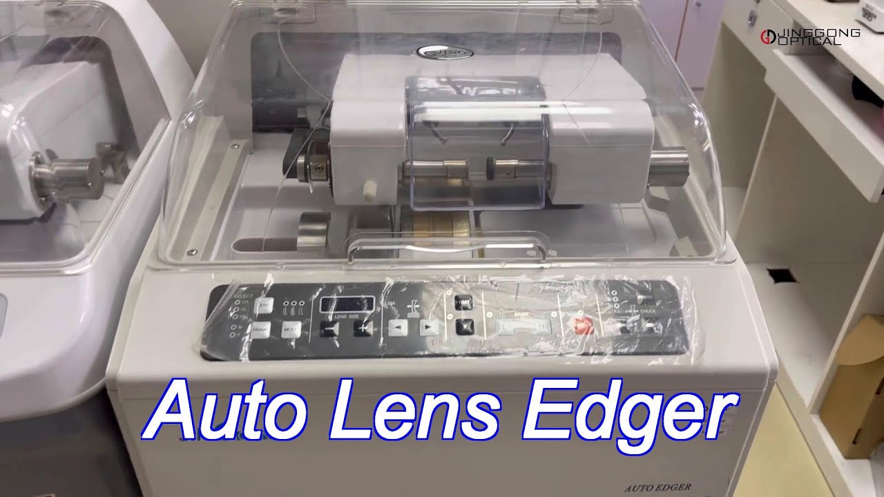 400Va Optical Edging Equipment , Optical Auto Edger New Water Feeding System