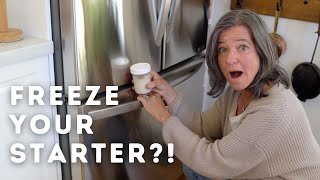 Can You Really Freeze Sourdough Starter Without Destroying It? @OurGabledHome