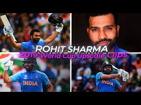 Rohit Sharma 2019 WC HD+ ● Rare Clips ● Scenepack ● Upscale ● [Topaz]🔥🐐 #rohitsharma