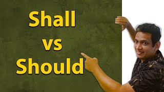 Shall vs Should | India Sign Language | English with Babu #deafsignlanguage