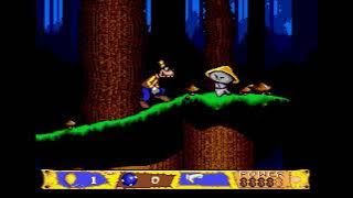 Goofy's Hysterical History Tour Gameplay (Genesis)
