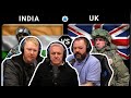 India vs UK Military Power Comparison 2022 REACTION | OFFICE BLOKES REACT!!