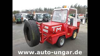 Youtube-Video Tracma TD1500 B Schubbügel - Schlepper Industrieschlepper Peugeot Indenor