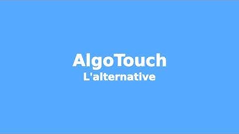 AlgoTouch tutorial: the alternatives