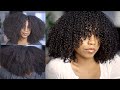 First Wash and Go after my Devacut - FULL WASH DAY ROUTINE AFTER CURLY HAIR CUT ft Kinky Curly