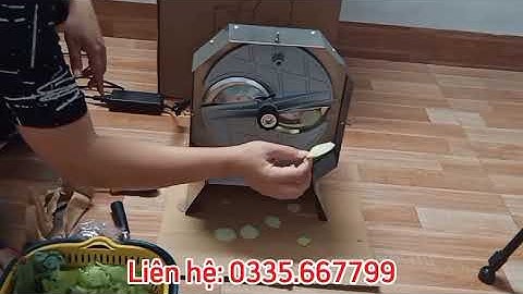 Báo giá máy thái hoa chuối, bắp cải và các loại rau củ đa năng
