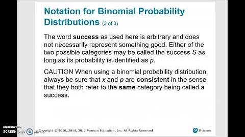 5.2 Binomial Probability Distributions PART 1
