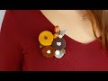 DIY Felt Brooch