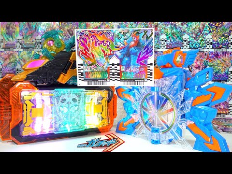 Transforming into Kamen Rider Rainbow Gotchard with DX