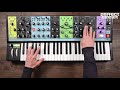 Moog matriarch analog paraphonic four oscillator dual filter synthesizer