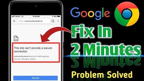 How to Fix This Site Can