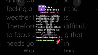 Aries Horoscope Today (9 January 2022) #shorts | Daily Aries Horoscope