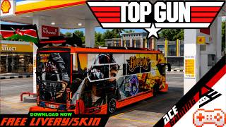 🔥 BUSSID V4.5.1 FREE TOPGUN LIVERY SKIN DOWNLOAD 😱 | Best Nganya Skin 2026 | Bus Simulator Indonesia screenshot 3