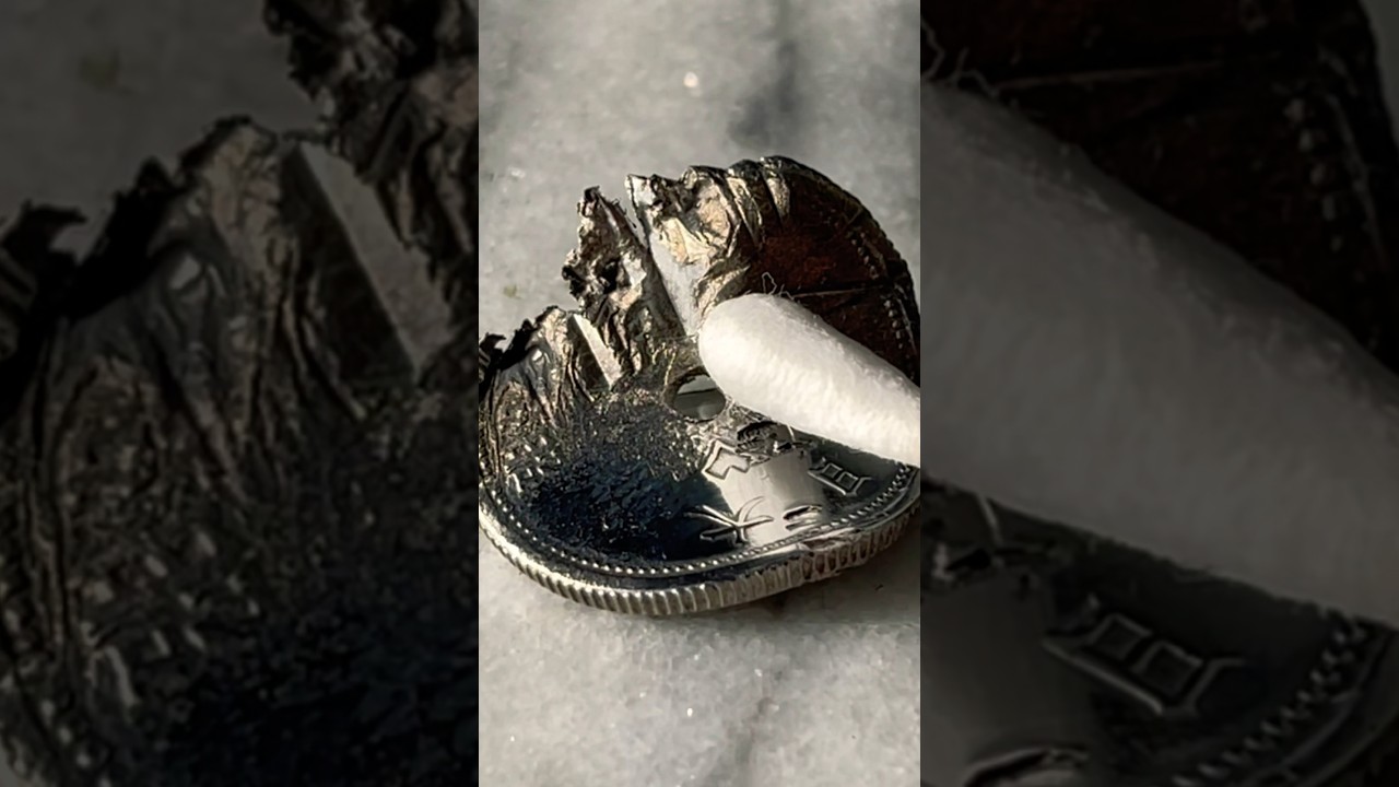 コイン磨きは違法、犯罪とかいう奴もそうじゃない人も楽しめる動画 #asmr #coin - YouTube