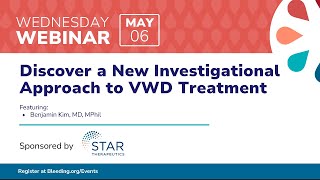 Discover a New Investigational Approach to VWD Treatment