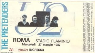 U2 - Stadio Flamino, Roma, Italy, 27 may 1987 FULL LIVE CONCERT