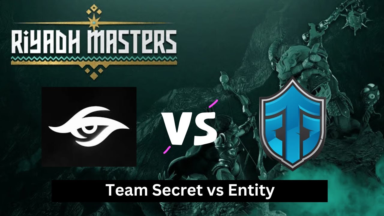 🔴LIVE:Team Secret vs Entity Dota 2 : Riyadh Masters 2024 esports closed qualifiers score update