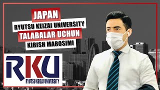 Japan Ryutsu Keizai University Talabalar Uchun Kirish Marosimi 入学式