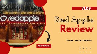 Red Apple Review || Restaurant || Vlog || Foodie || Travel || The Brown Hijabish