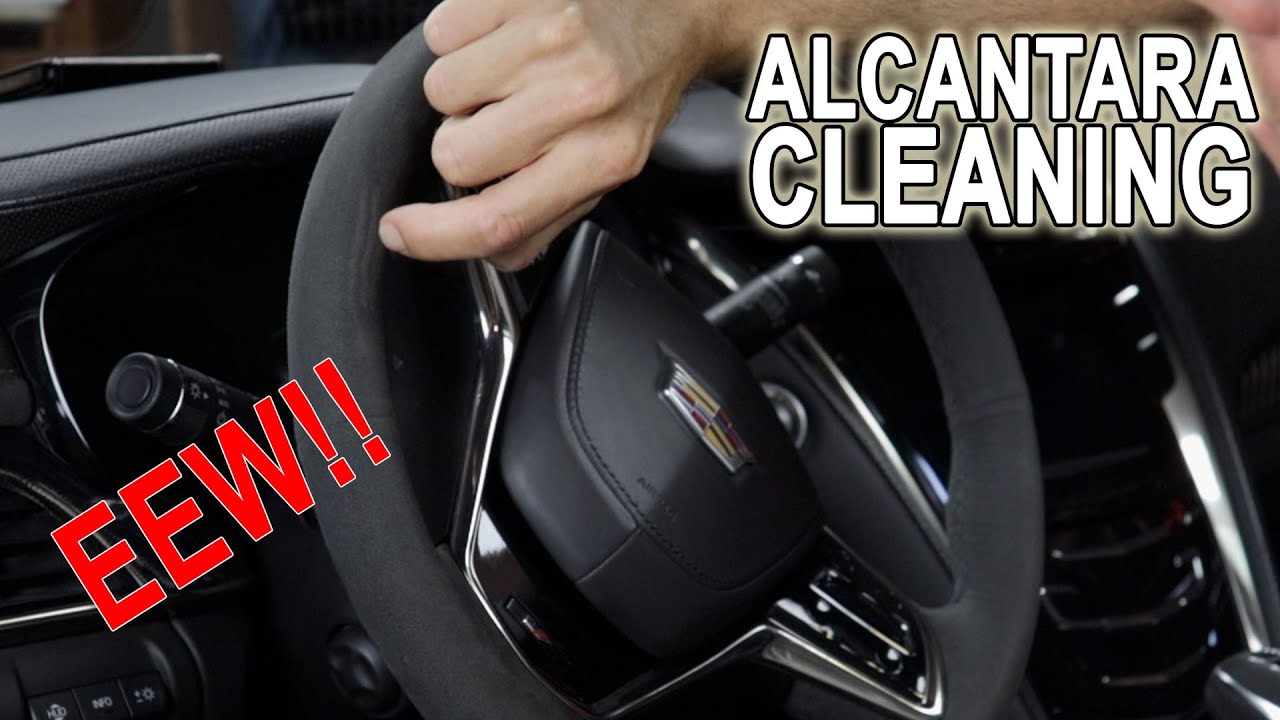 How To DEEP CLEAN Alcantara 