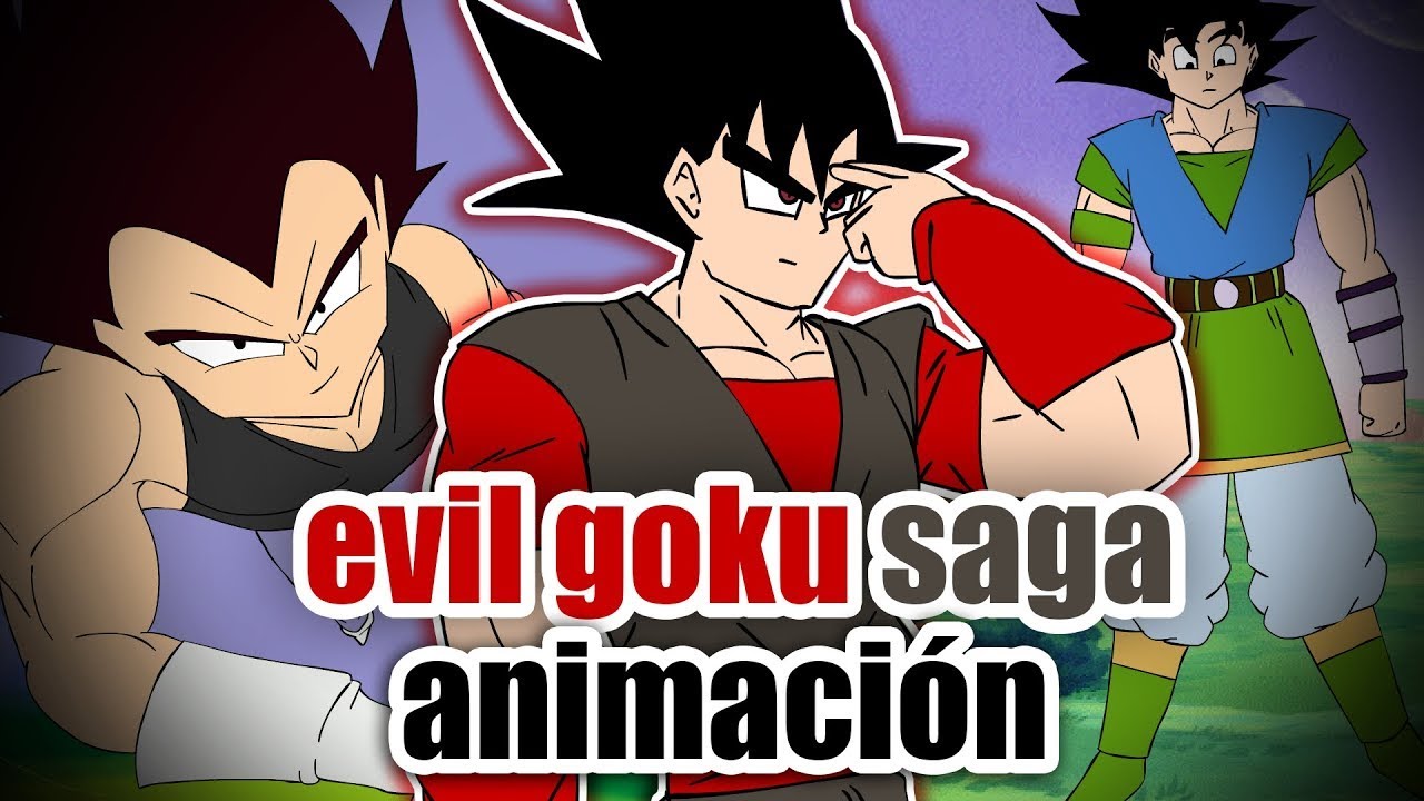SAGA #3 Evil Goku - SUPER VS AF (animación) | German Salazar