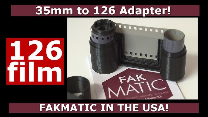 Adaptateur 126 ( use 35mm film into Instamatic cameras) (tutorial &  examples)
