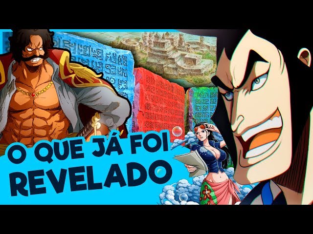 REVELADO TUDO SOBRE OS PONEGLYPHS DE ONE PIECE! 