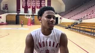 IU basketball’s Jaeden Mustaf - preseason Q&A