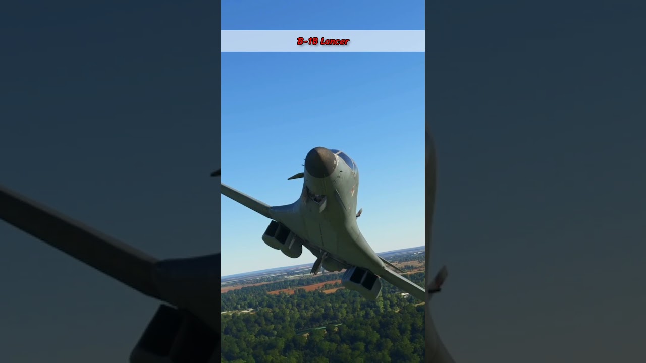 B-1B takeoff gear retraction 