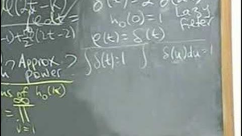 Lec 27 | MIT 18.085 Computational Science and Engineering I