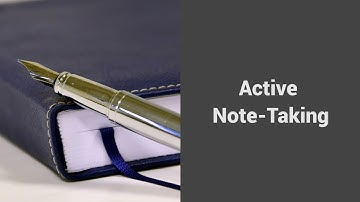 MOOC USSV101x | Veteran Voices: Active Reading and Note-Taking | Active Note-Taking