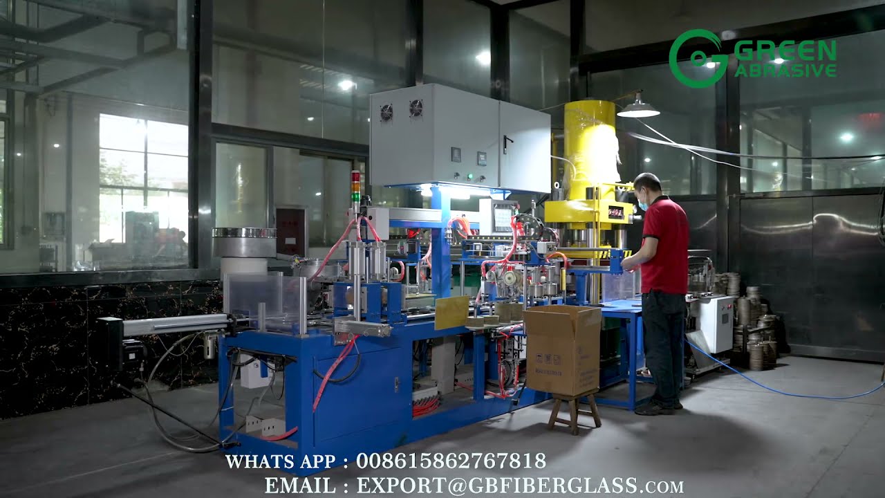 Grinding wheel making machine Green Abrasive