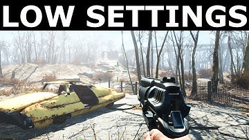 Fallout 4 - Low Graphics | Lowest Settings Possible - GTX 760 & Core i5 4670 [FPS]