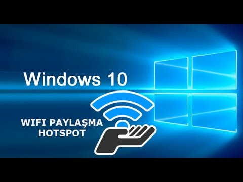 Windows 10 HOTSPOT Kablosuz Ağ Paylaşımı