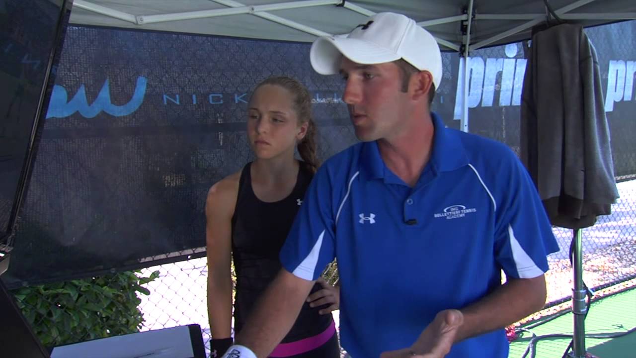 Analyzing the Backhand - Video Analysis Series by IMG Academy Bollettieri Tennis (3 of 7)