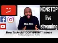 How To Live Stream Facebook and Instagram With NO COPYRIGHT STRIKE