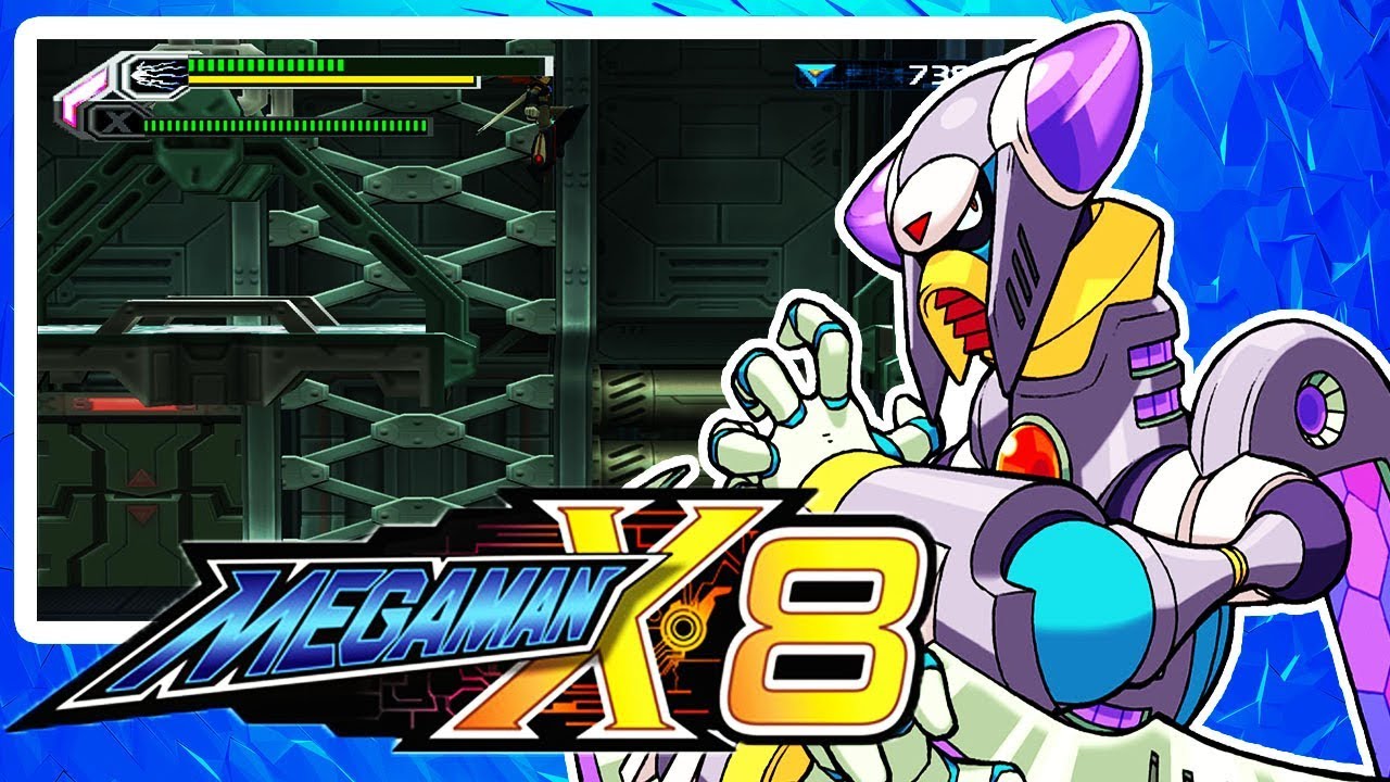 clinton ma Megaman X8 Dark Mantis Stage 100 % Complete