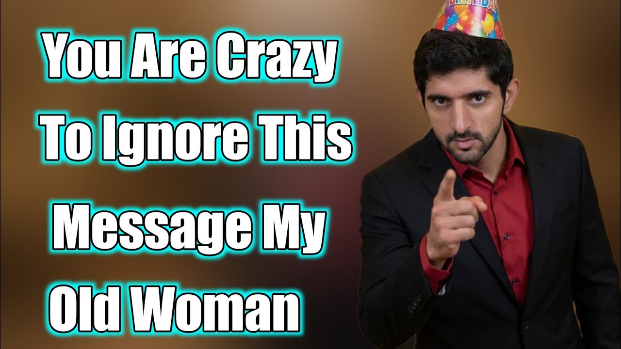 Вы сошли с ума, игнорируя это сообщение | Стихи шейха Хамдана Фаззы | Посвящение от Fazza Poems S...