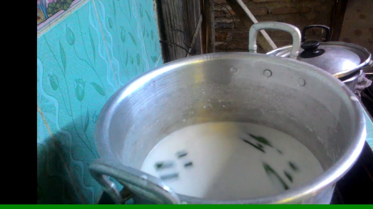 Cara membuat bubur sumsum simple 