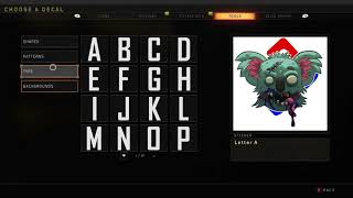 dominos emblem tutorial (bo4)