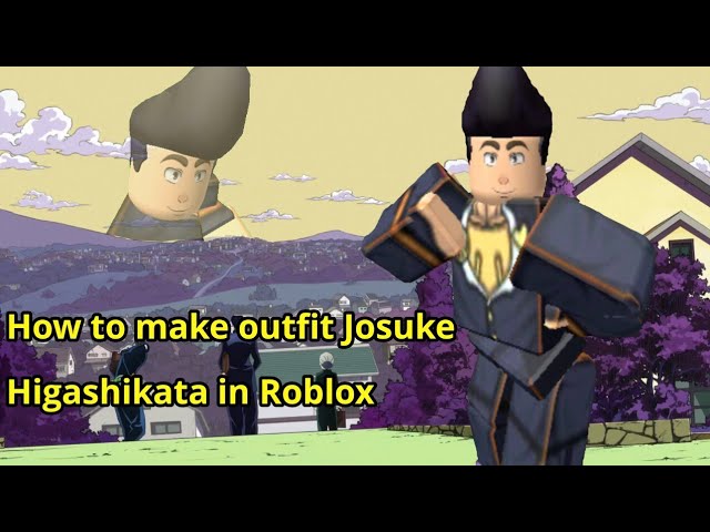 outfit Josuke Higashikata in Roblox 