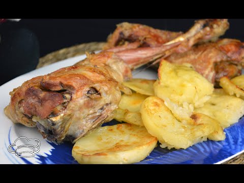 Asado de cordero para Navidad, tierno, jugoso y crujiente - Pierna de cordero asado