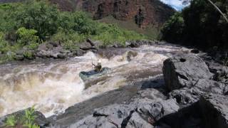 Waimea River Packraft 950 CFS. Kaua'i May 2017